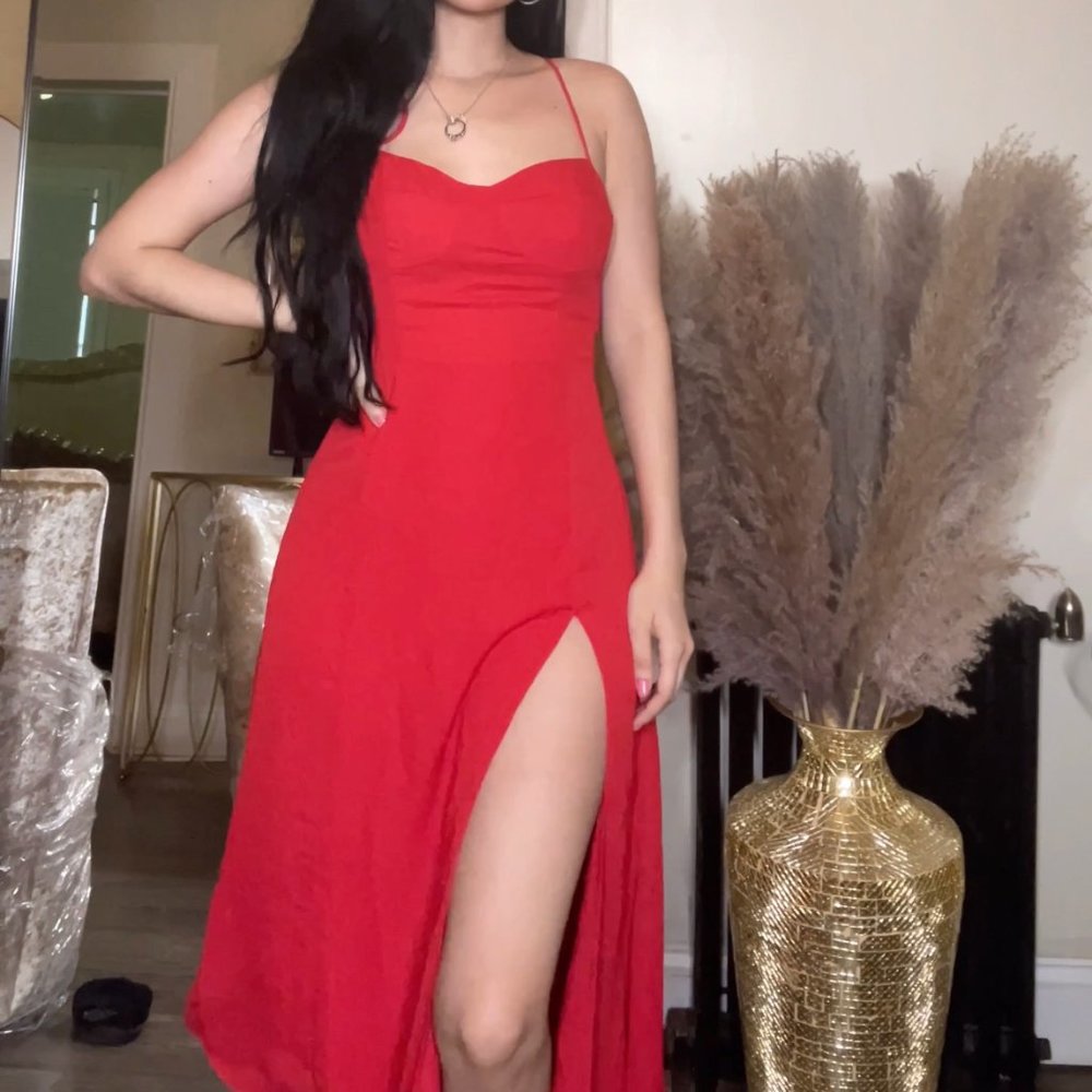 Red Maxi Dress